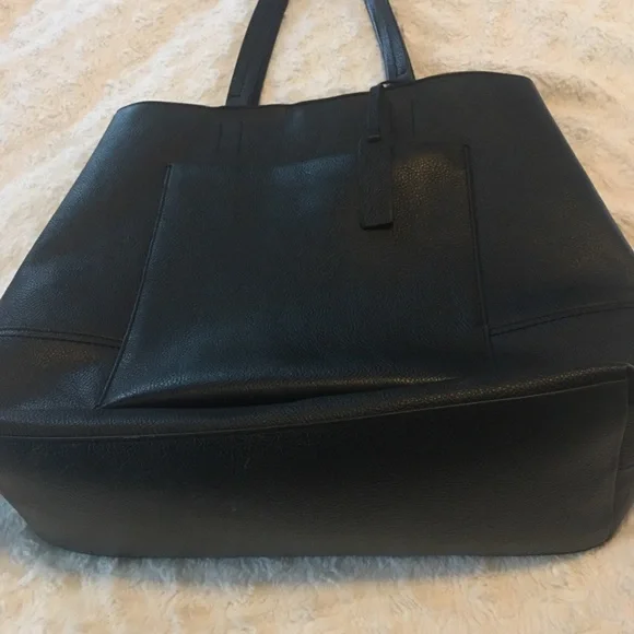 J. Crew All Day Black Tote Bag - Picture 2 of 5